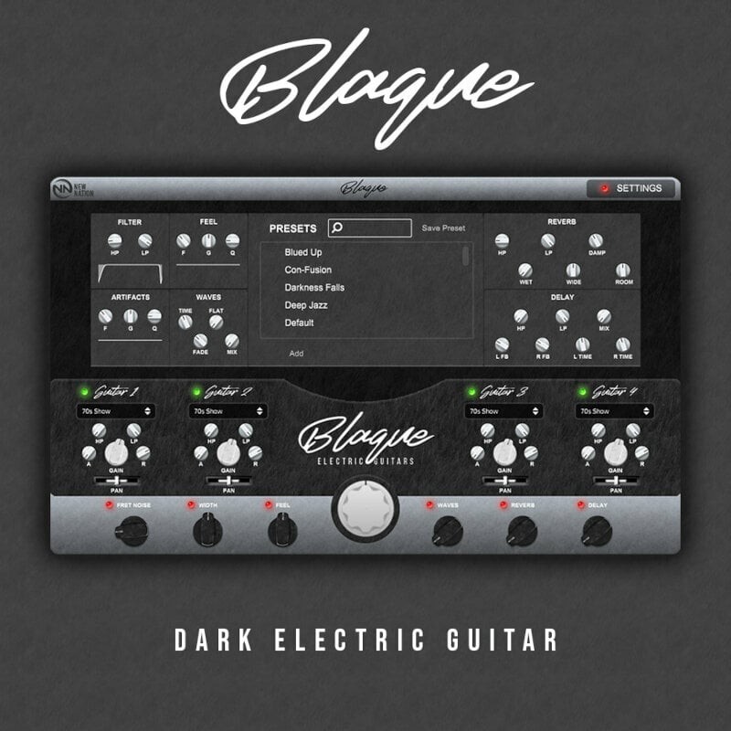 New Nation Blaque - Dark Electric Guitar (Digital product)