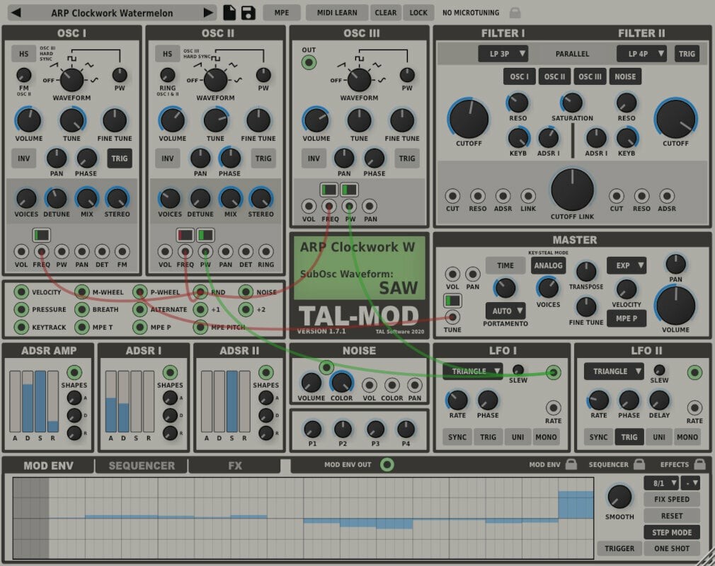 TAL SOFTWARE Mod Synthesizer (Digital product)