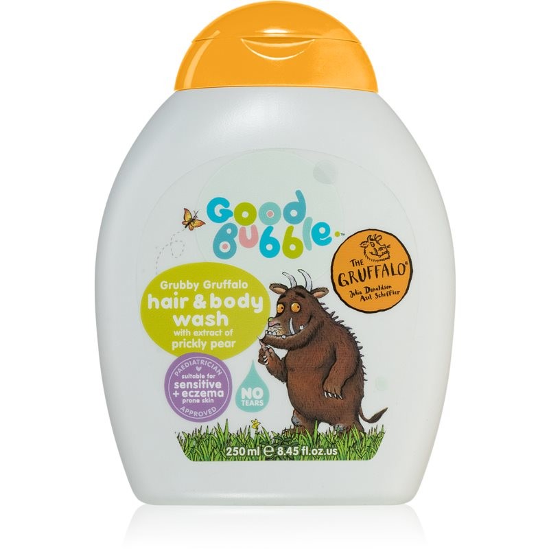 Good Bubble Gruffalo Hair and Body Wash cleansing emulsion and shampoo for Kids 250 ml