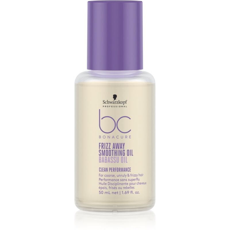 Schwarzkopf Professional BC Bonacure Frizz Away Smoothing Oil Smoothing Oil for Hair 50 ml