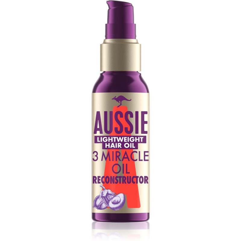 Aussie 3 Miracle Oil Reconstructor Oil Care For Damaged Hair 100 ml