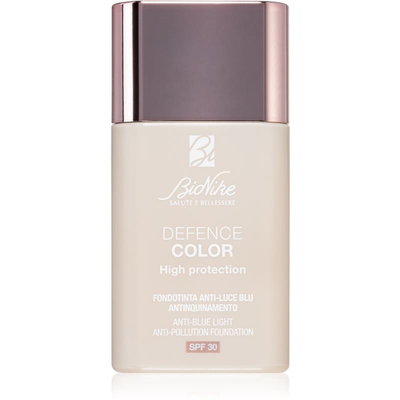 BioNike Color High Protection Anti-Pollution Blue Light Skin Protecting Foundation SPF 30 Shade 301 Ivoire 30 ml