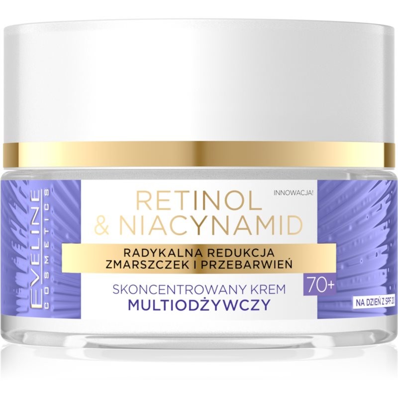 Eveline Cosmetics Retinol & Niacynamid Nourishing Day Cream 70+ SPF 20 50 ml