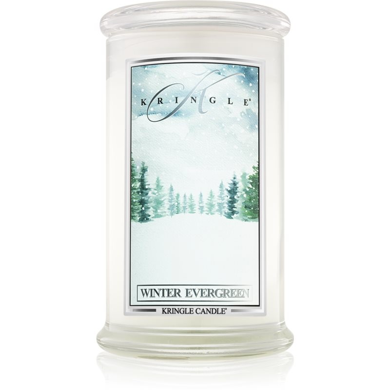Kringle Candle Winter Evergreen scented candle 624 g