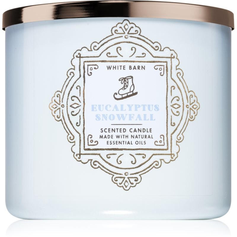 Bath & Body Works Eucalyptus Snowfall scented candle 411 g