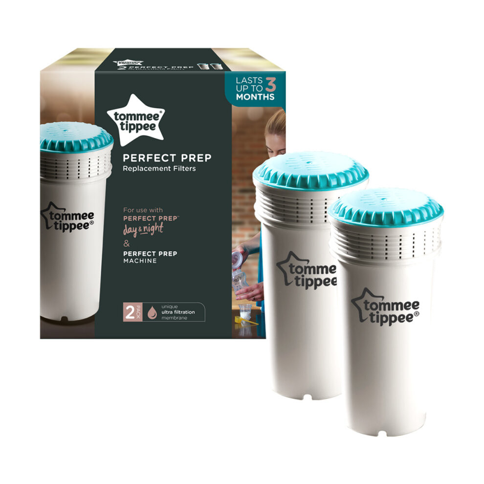 Tommee Tippee Replacement Filter for Perfect Prep Baby Bottle Machines Pack of 2