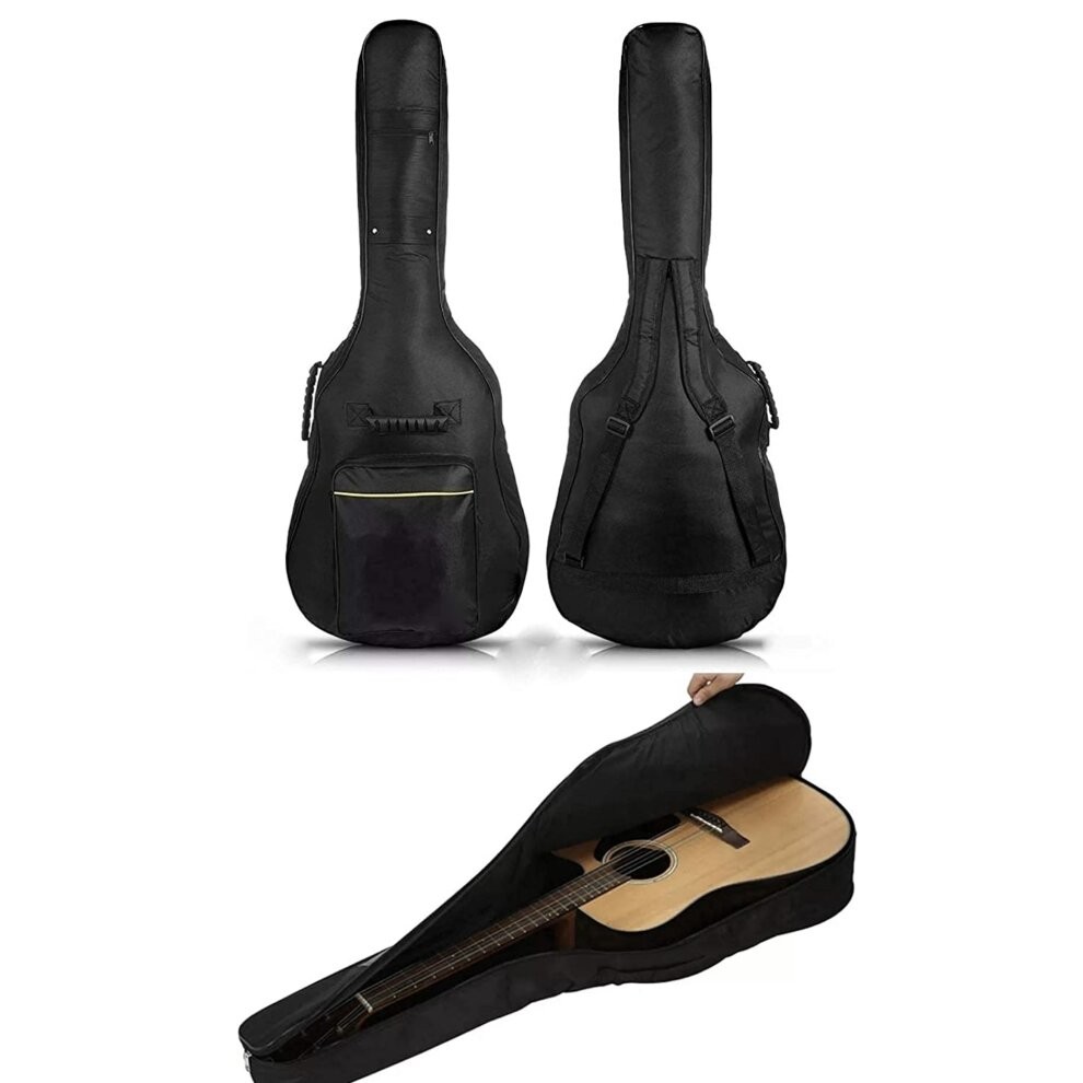 ADEPTNA Heavy Duty Guitar Bag Foam Padded Waterproof Acoustic Guitar Carry Case