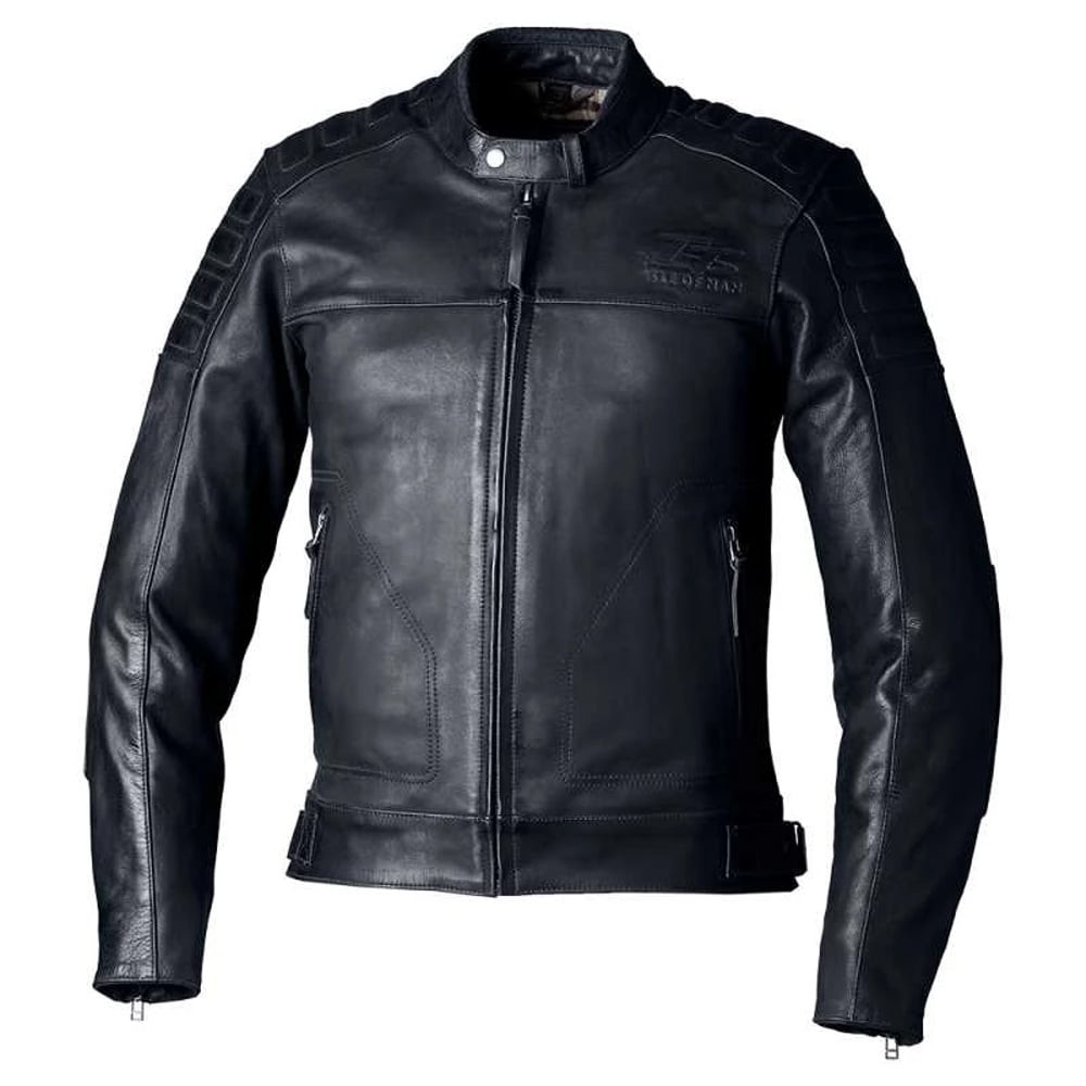 RST Iom Tt Brandish 2 Ce Mens Leather Jacket Black 48