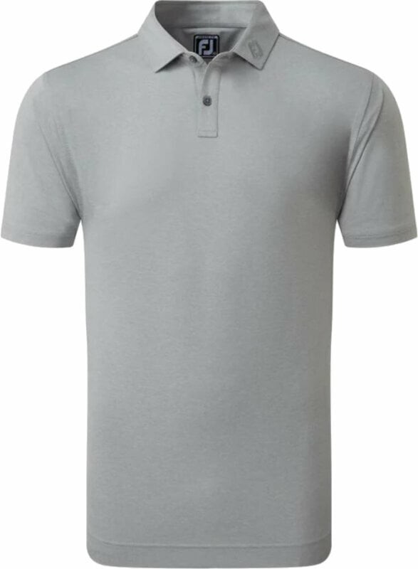 Footjoy Self Collar Mens Polo Shirt Grey XL