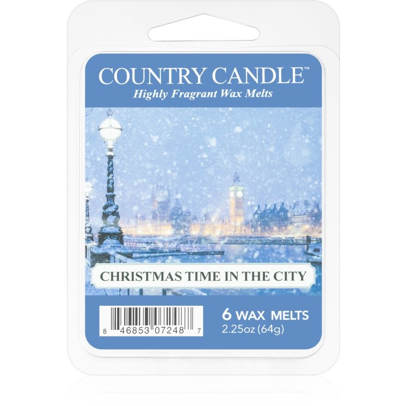 Country Candle Christmas Time In The City wax melt 64 g