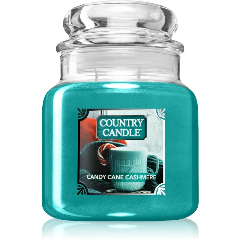 Country Candle Candy Cane Cashmere scented candle 453 g
