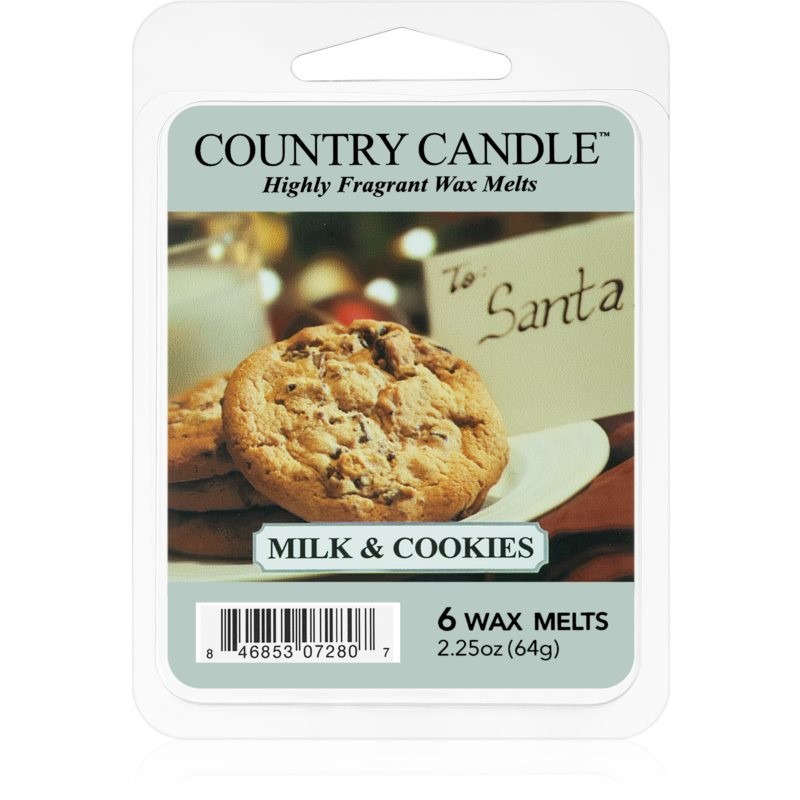 Country Candle Milk & Cookies wax melt 64 g