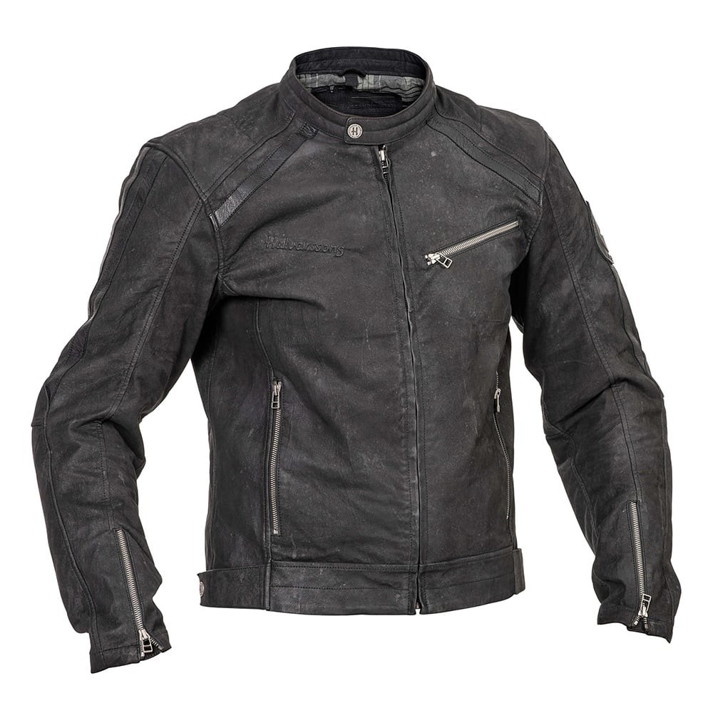 Halvarssons Sandtorp Leather Jacket Black 50