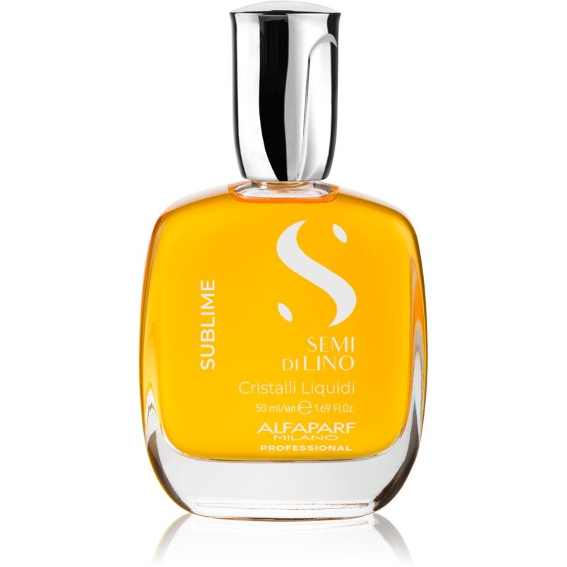 Alfaparf Milano Semi di Lino Sublime Cristalli Moisturizing Oil for Shiny and Soft Hair 50 ml