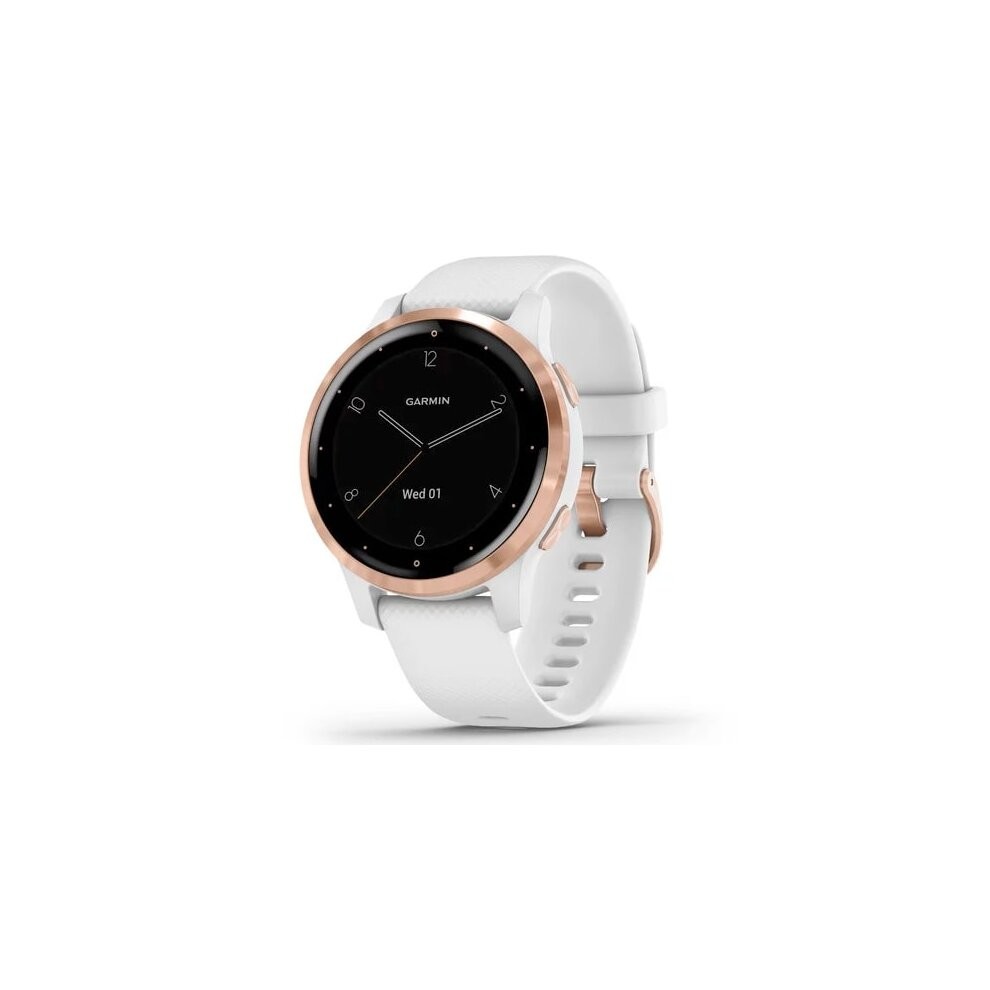 Garmin Vivoactive 4s Smartwatch GPS Sports Watch - White/Rose Gold