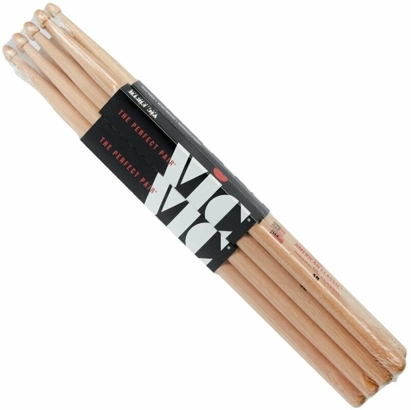 Vic Firth 5B 4 Pack Drumsticks
