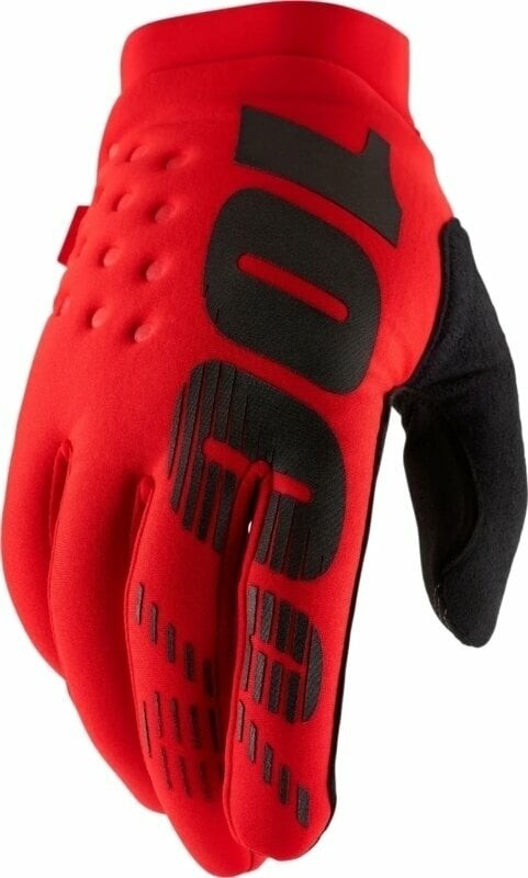 100% Brisker Gloves Red 2XL