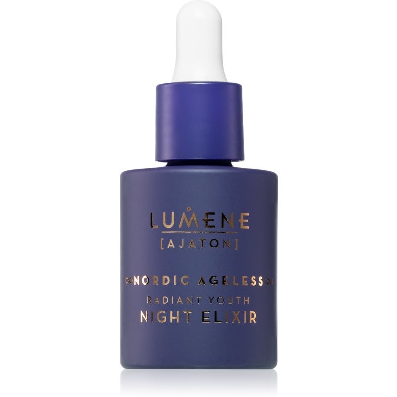 Lumene AJATON Nordic Ageless Nourishing Anti-Wrinkle Night Serum 30 ml