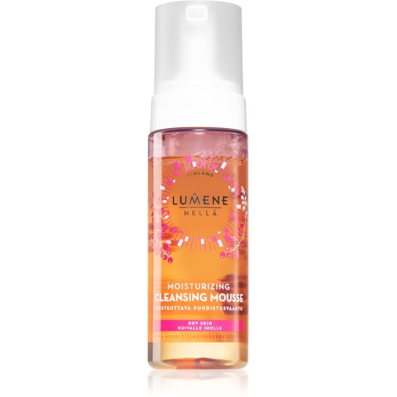 Lumene HELLÄ Moisturizing Hydrating Cleansing Foam for Dry Skin 150 ml