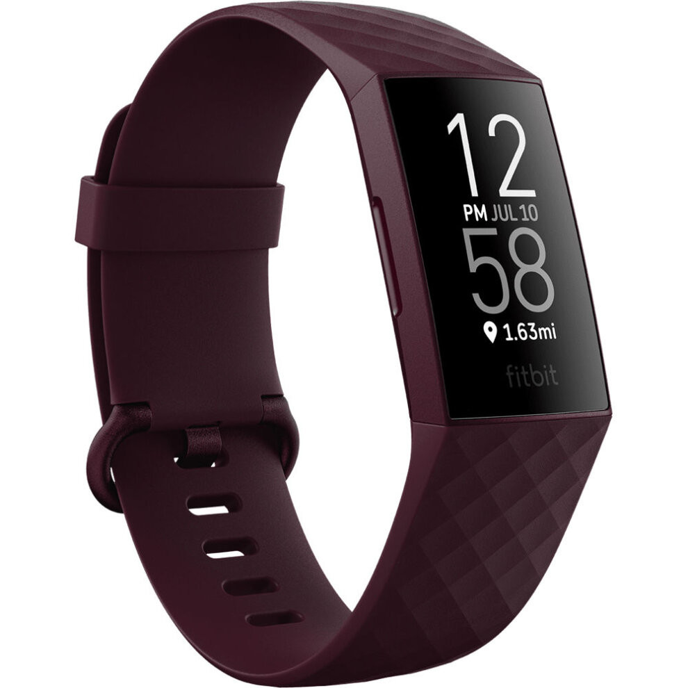 Fitbit Rosewood Charge 4 Health & Fitness Tracker