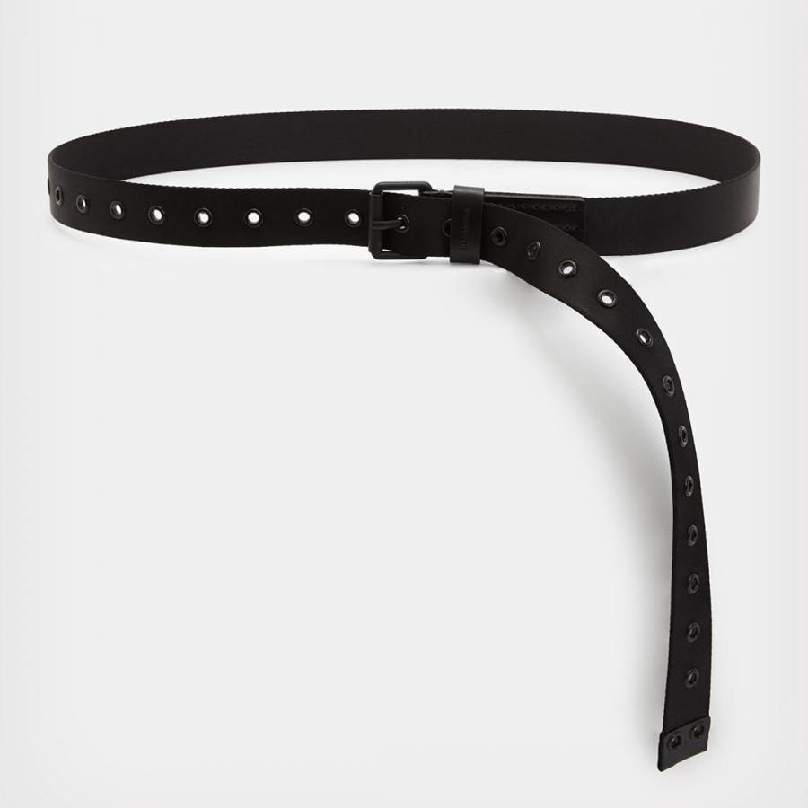 Black Jesse Webbing Belt