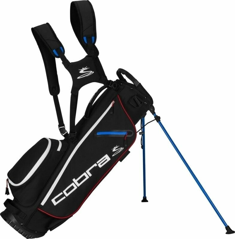 Cobra Golf Ultralight Sunday Stand Bag Puma Black/Electric Blue Golf Bag