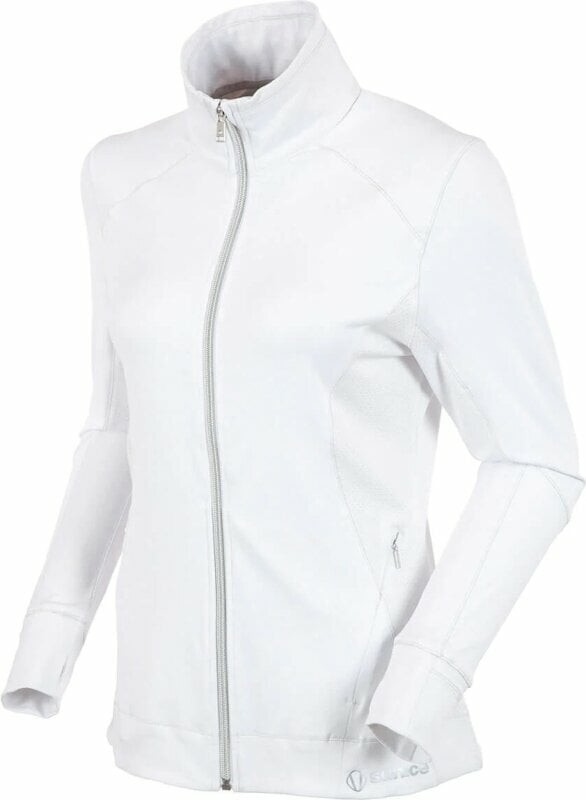 Sunice Womens Elena Ultralight Stretch Thermal Layers Jacket Pure White XS