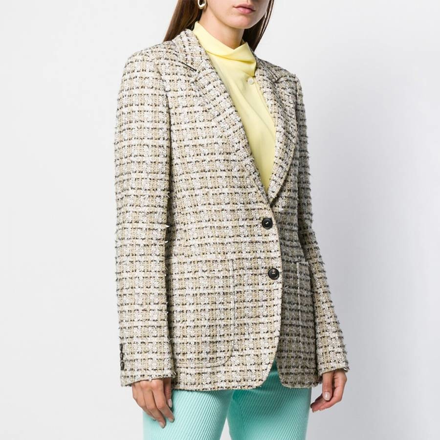 Multi Faye Cotton Blend Jacket