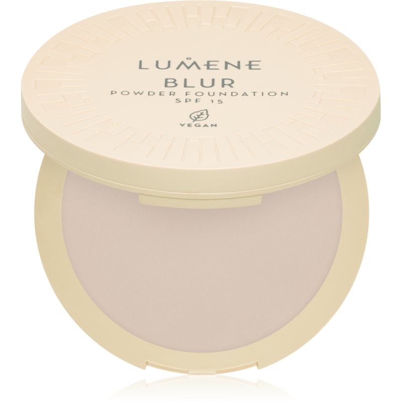 Lumene Blur Compact Powder And Foundation 2 In 1 SPF 15 Shade No. 2 10 g