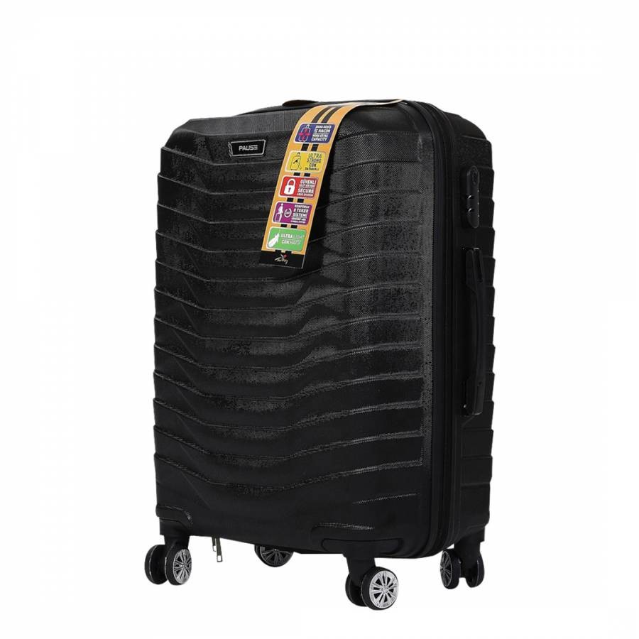 Black Medium Valiz Suitcase