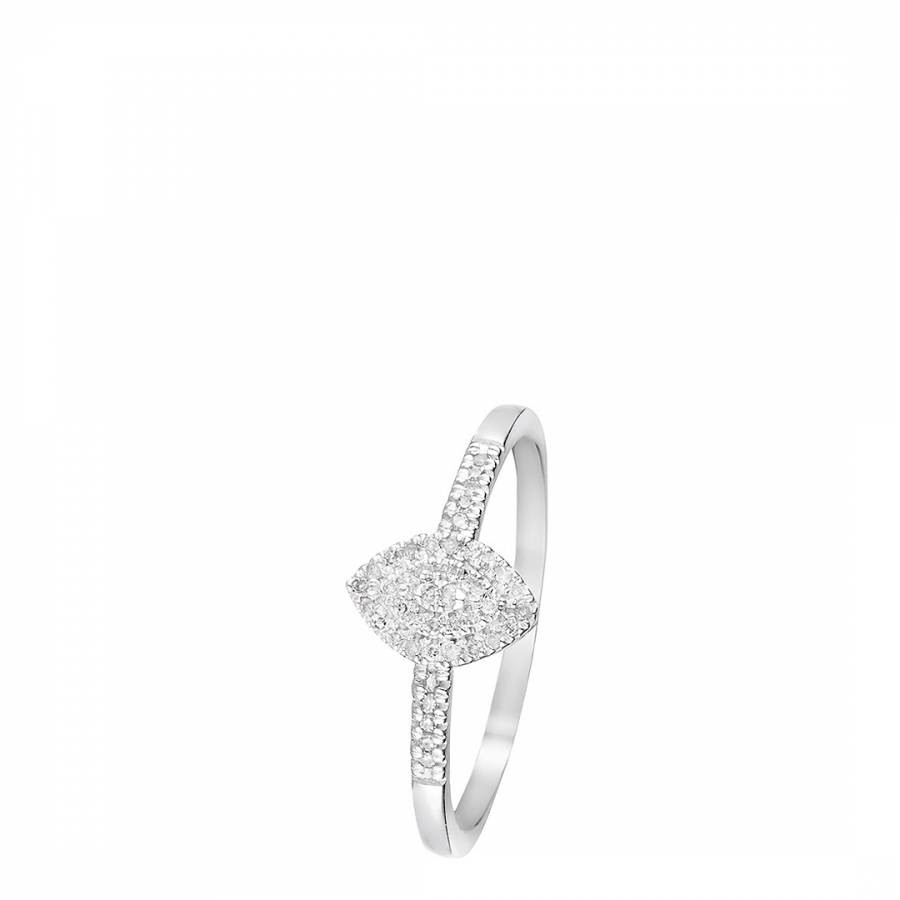 White Gold 'Sansa' Diamond Ring