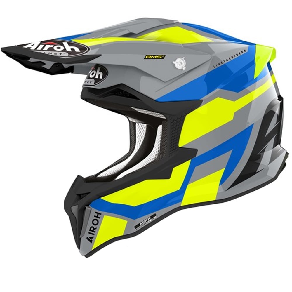 Airoh Strycker Glam Yellow Offroad Helmet XS