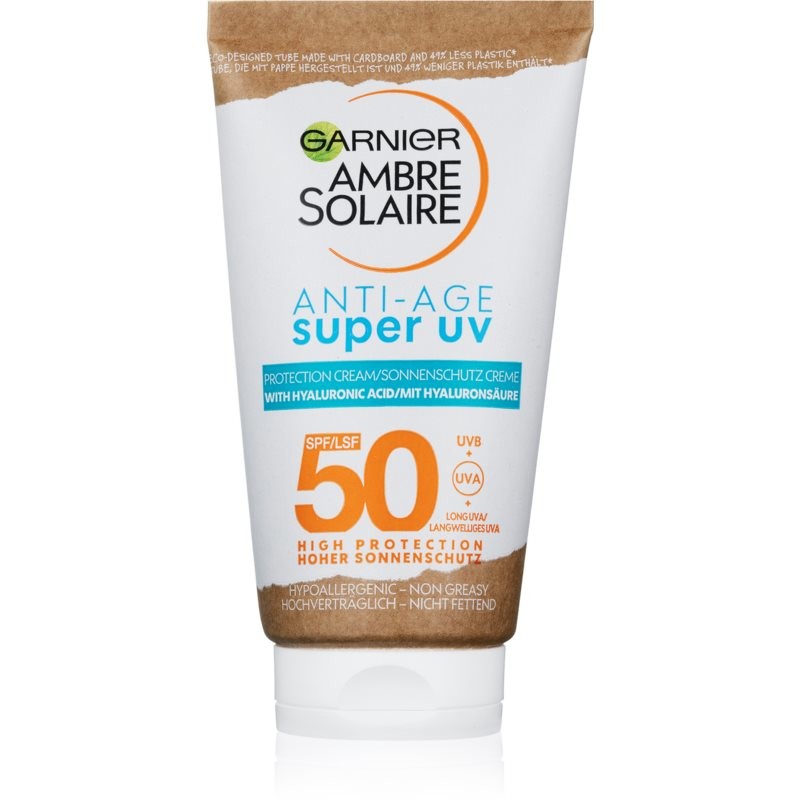 Garnier Ambre Solaire Super UV Protective Face Cream with Anti-Wrinkle Effect SPF 50 50 ml