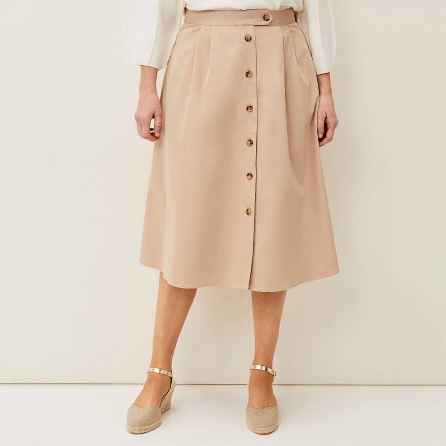 Pink Artemisia Stone A-Line Skirt