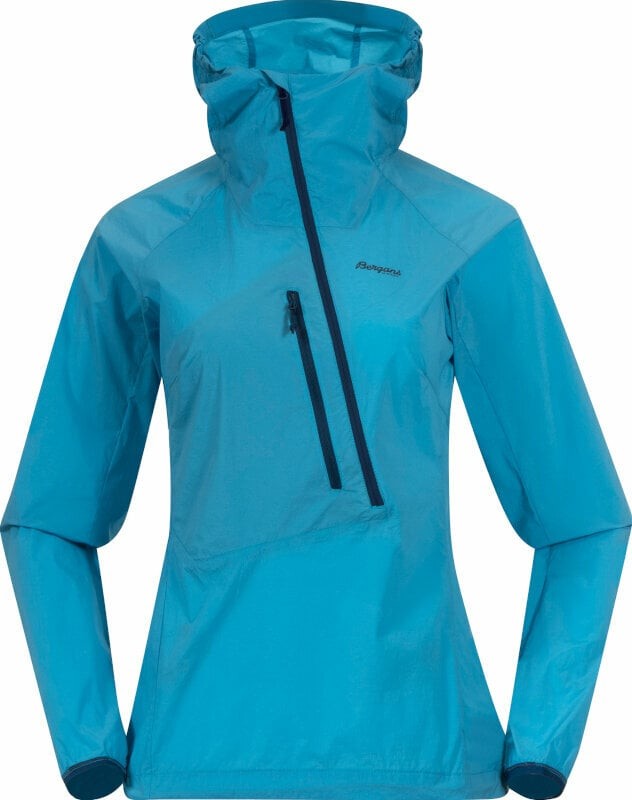 Bergans Cecilie Light Wind Anorak Clear Ice Blue S
