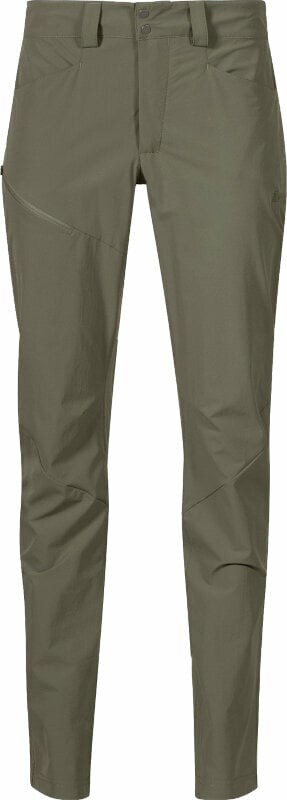 Bergans Outdoor Pants Vandre Light Softshell Pants Women Green Mud 36