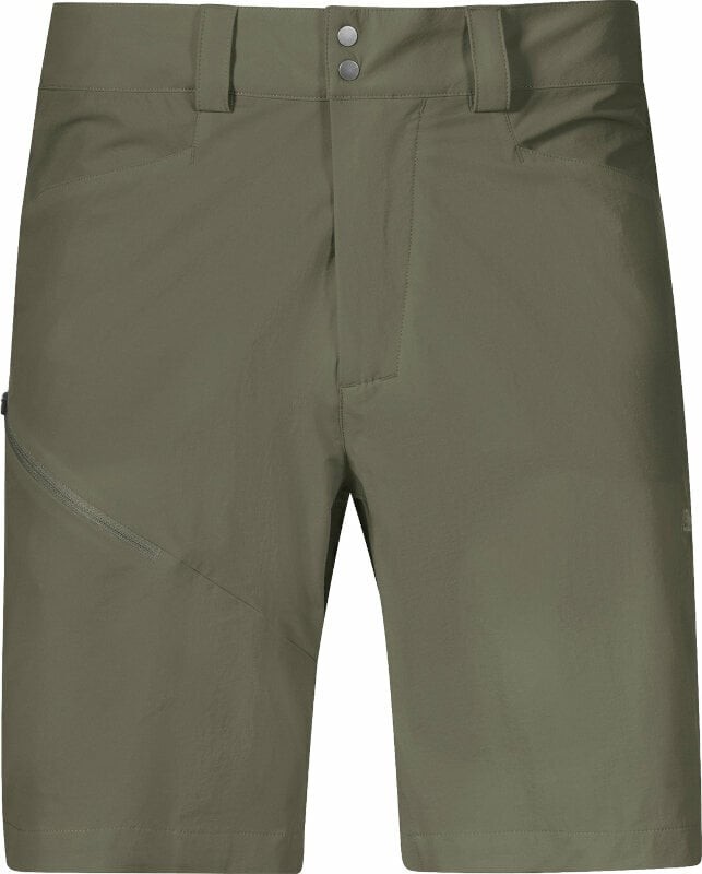 Bergans Outdoor Shorts Vandre Light Softshell Shorts Men Green Mud 50