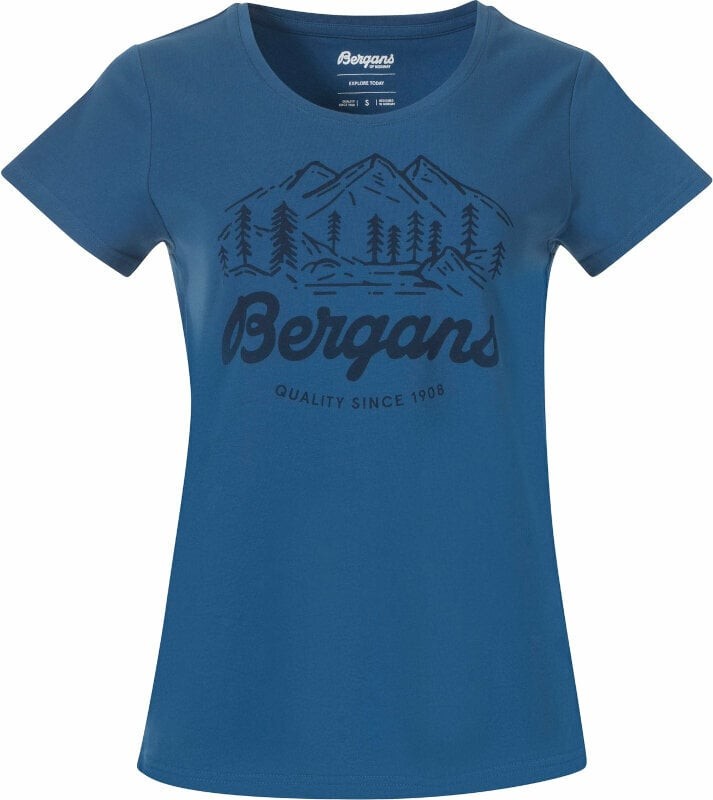 Bergans Classic V2 W Tee North Sea Blue XS