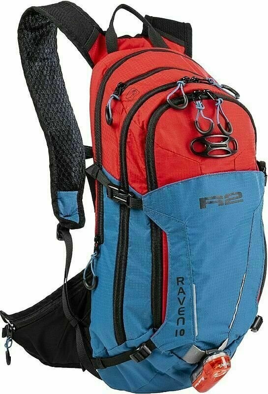 R2 Raven Backpack Petrol Blue/Red 10L