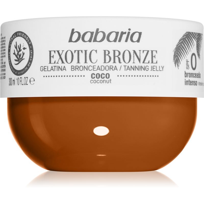 Babaria Tanning Jelly Exotic Bronze Body Balm for Deep Tan 300 ml