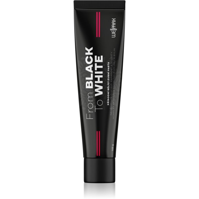 WellMax From Black to White whitening toothpaste with activated charcoal 105 g