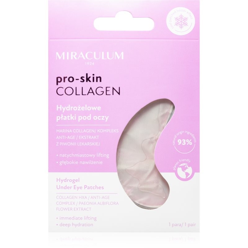 Miraculum Collagen Pro-Skin Hydrogel Eye Mask 2 pc