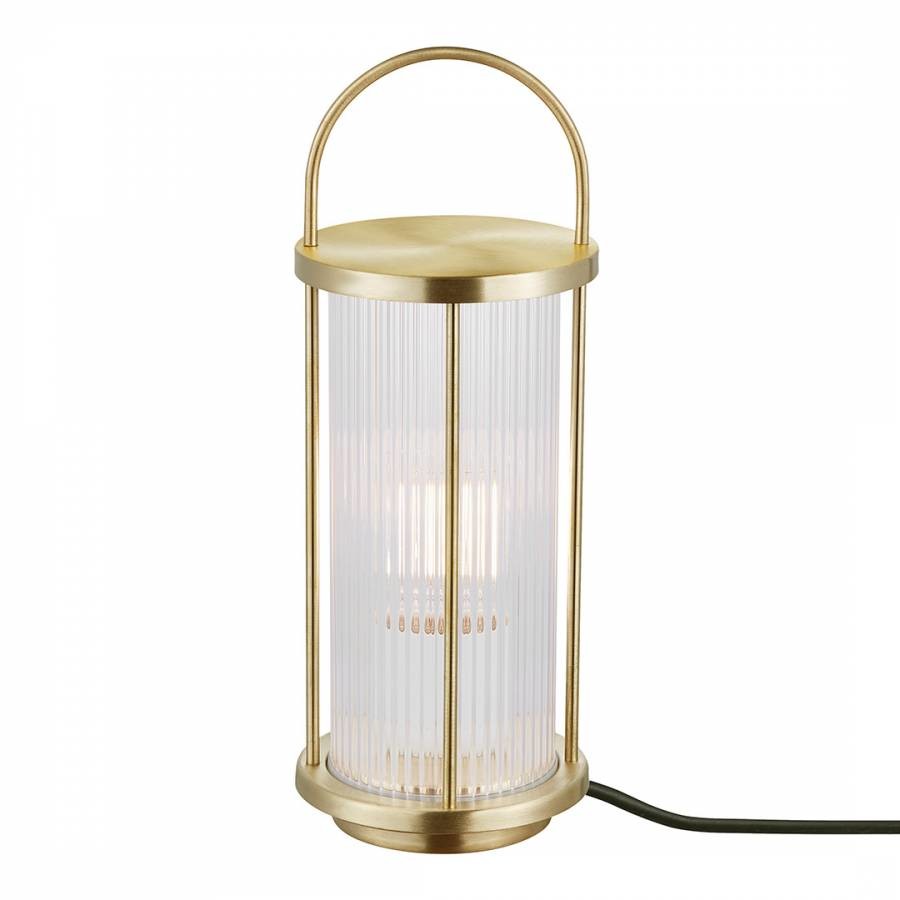 Linton Outdoor Table Lamp Brass