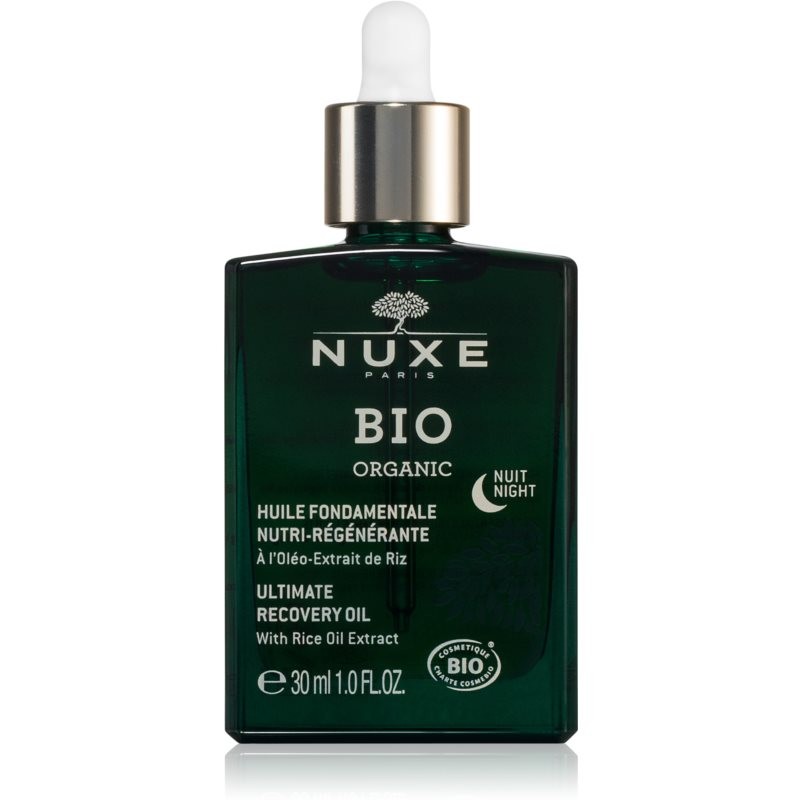 Nuxe Bio Organic Night Oil Restorative Oil For Regeneration And Skin Renewal 30 ml