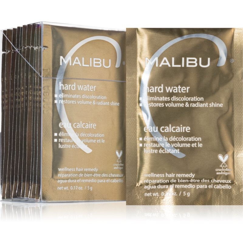 Malibu C Wellness Hair Remedy Hard Water detox treatment for hair 12x5 g