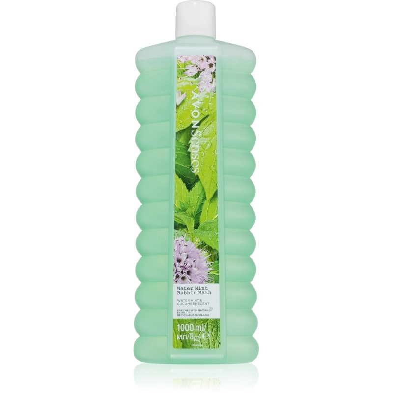 Avon Senses Water Mint & Cucumber Scent bath foam 1000 ml