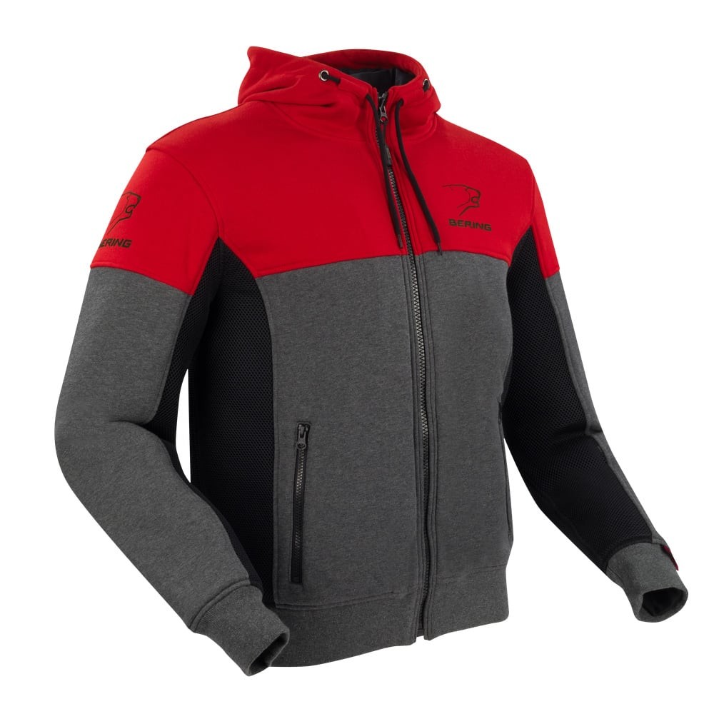 Bering Hoodiz Vented Anthracite Red Jacket S