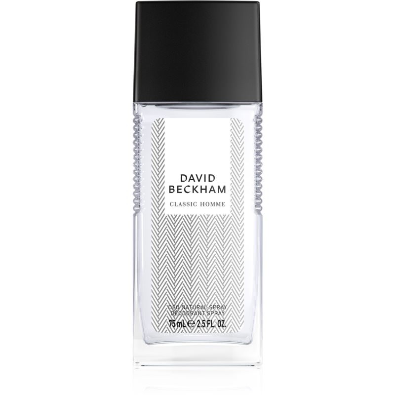 David Beckham Classic Homme scented body spray for men 75 ml