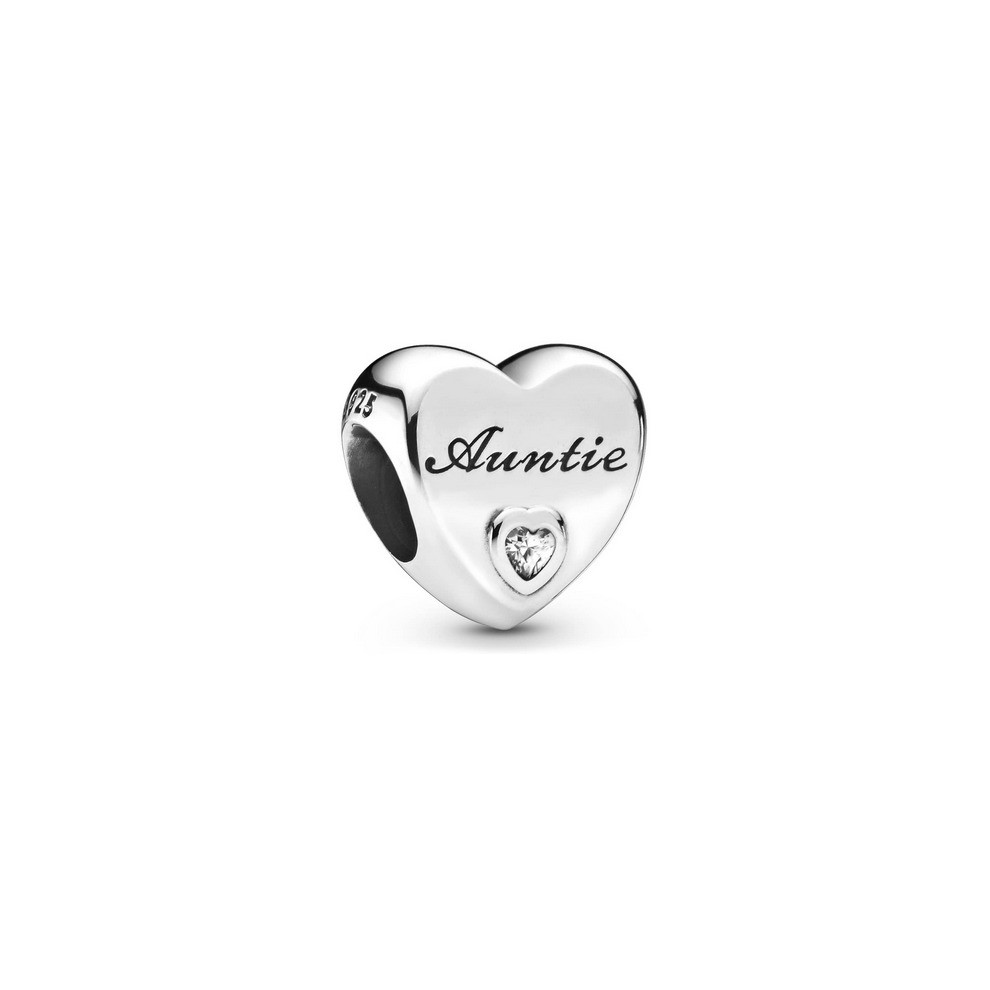 Pandora Auntie Love Heart Charm 798261CZ - wrights-store