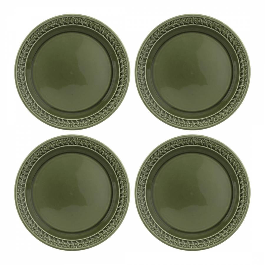 10 Plate - Forest Green S/4